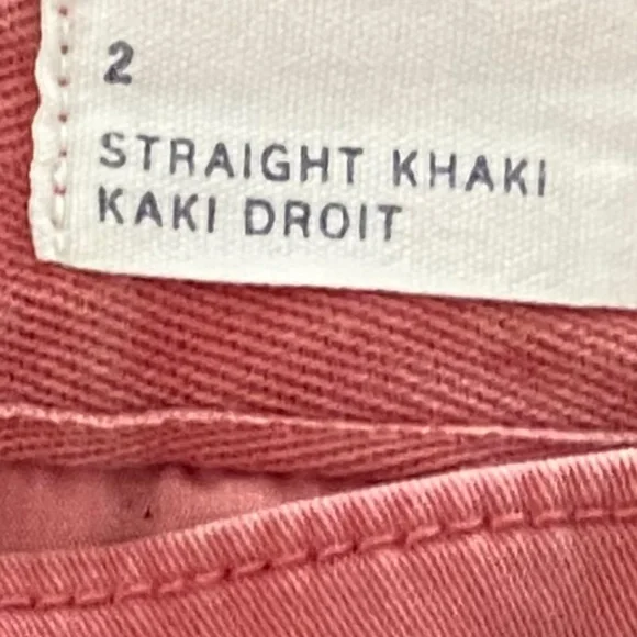 GAP Hi Rise Straight Khaki Pant - Picture 5 of 6